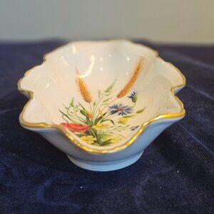 LIMOGES LEC (LECLAIR) FRANCE TRINKET OR CONDIMENT DISH